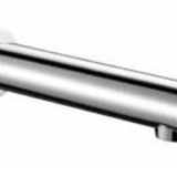 PK508 Bath Spout – 200mm chrome wall-mounted bath spout with a sleek and minimalist design for modern bathrooms.