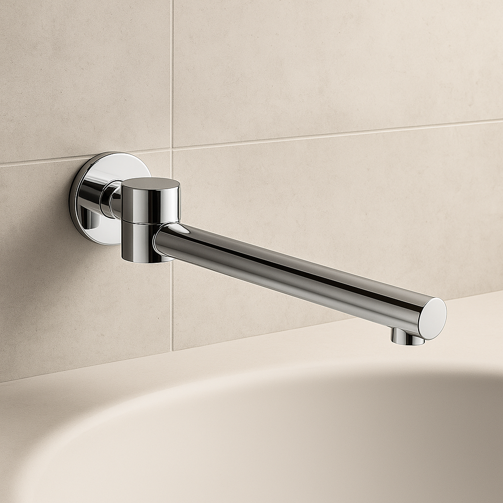 Bath Spout – Swivel 242mm