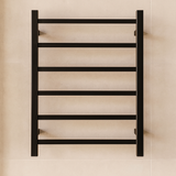 Black 6 Square Bars
