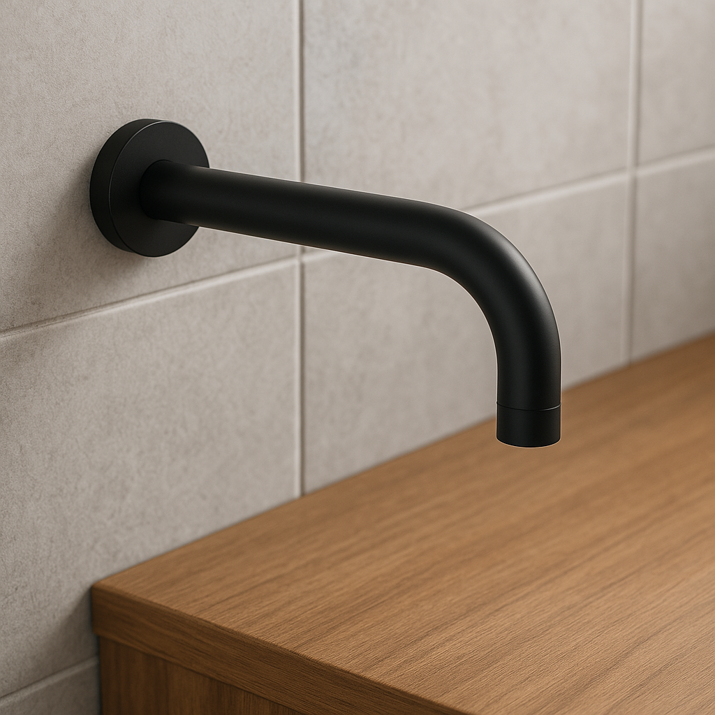 Onix Black Bath Spout