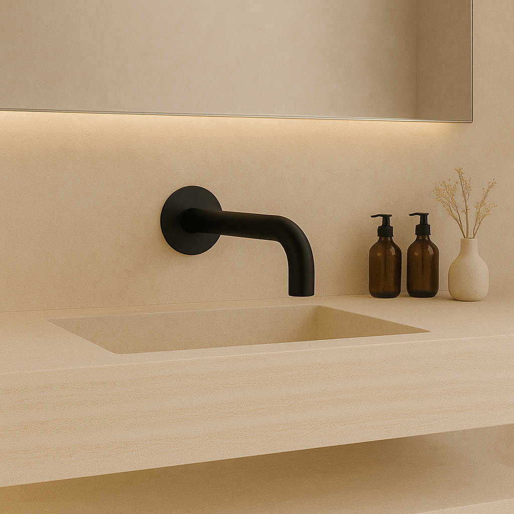 Onix Black Bath Spout