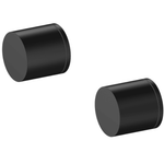JD-WS561-1B Black Double Round Taps – Modern Bathroom and Kitchen Tap Handles