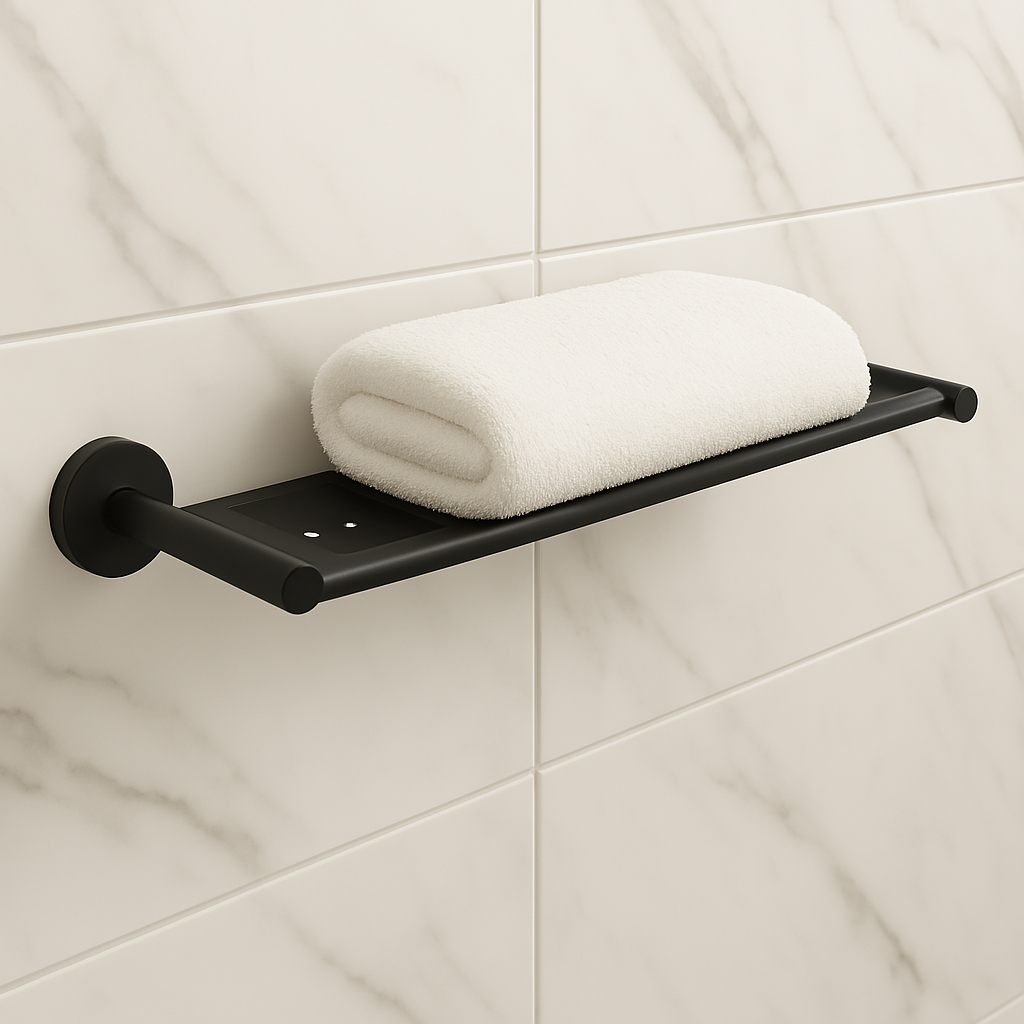 Onix Black Metal Shelf