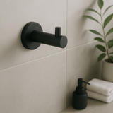 Black Round Robe Hook