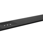 Black Round Stainless Steel Shelf – 600mm x 96mm Wall-mounted Shelf with Matte Black Finish