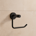 Black Round Toilet Paper Holder