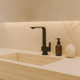 Black Square Kitchen Mixer