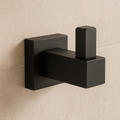 Onix Black Square Robe Hook