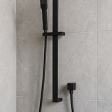 Black Square Shower Rail