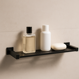 Black Square Stainless Steel Shelf