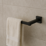 Black Square Towel Ring
