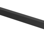 CGB-002 Black Square Wall Mounted Shower Arm – 400mm square design in matte black for modern bathrooms.