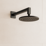 Black Square Wall Mounted Shower Arm
