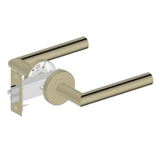 JD-MH600PTS Brushed Gold Door Handle – Luxury brass door handle with modern dual-handle design for elegant interiors.