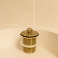 Marbella Brushed Gold Plug 40mm No Overflow
