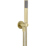 DGB-1042 Brushed Gold Shower Handpiece on Bracket – Modern Handheld Showerhead with Luxurious Gold Finish