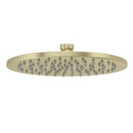 DGS-25R Brushed Gold Shower Head – 250mm diameter with a luxurious brushed gold finish and efficient 9L/min water flow.