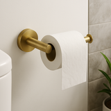 Marbella Brushed Gold Toilet Paper Holder