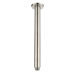 BNM-008 Brushed Nickel Ceiling Arm, 300mm length, durable shower ceiling mount for modern bathrooms.