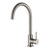 BNA-70K Brushed Nickel Kitchen/Laundry Mixer with 35mm cartridge, sleek modern design, 359mm mixer height, spout 291mm(H) * 192mm(D).