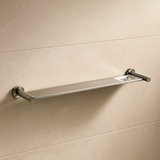 Valencia Brushed Nickel Metal Shelf