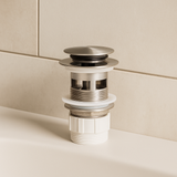 Valencia Brushed Nickel Pop-Up