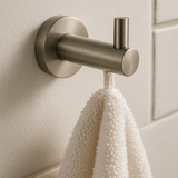 Valencia Brushed Nickel Robe Hook