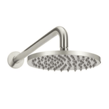 Brushed Nickel Showerhead BNH-2001 – 200mm showerhead with a 300mm arm, providing efficient and luxurious showering experience.