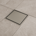 Valencia Brushed Nickel Tile Insert Floor Waste