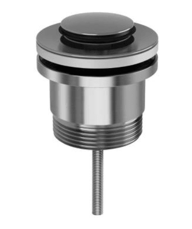 Brushed Nickel Universal Pop-Up BNP47-L – Modern pop-up drain for bathroom sinks with a durable brushed nickel finish.
