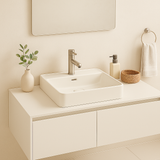 CB-122 Rectangular Ceramic Countertop Basin – 500mmx420mmx130mm