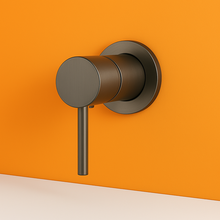 Gunmetal Wall Mixer 64mm
