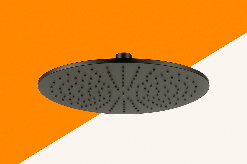 Gunmetal Shower Head 200mm