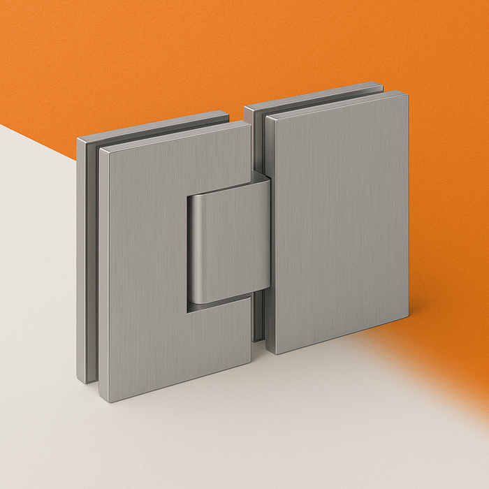 Gunmetal Shower Hinge