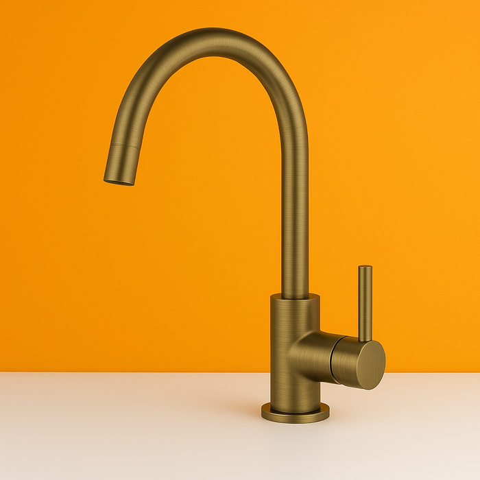 Antique Brass Kitchen/Laundry Mixer