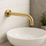 Brushed Gold Bath Spout