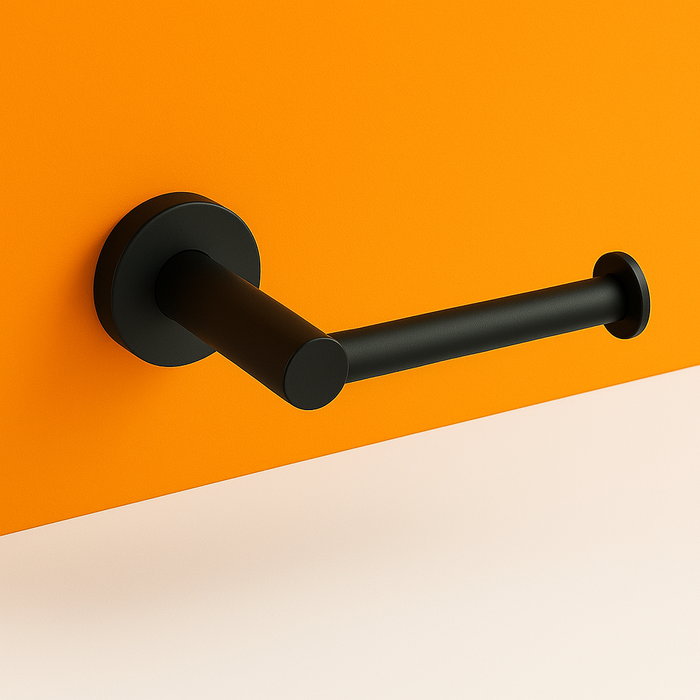 Black Toilet Roll Holder