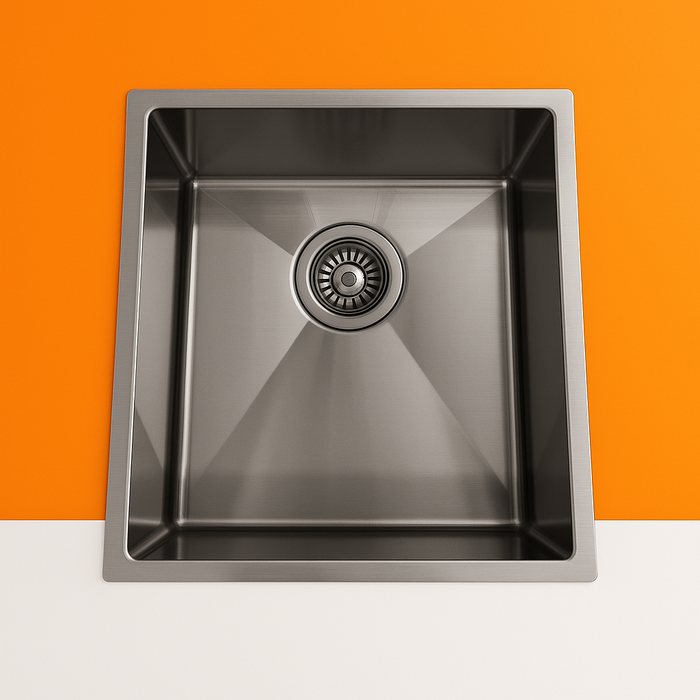 Black Single Bowl Sink