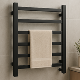 Black 6 Square Bars