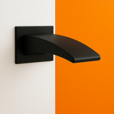 180mm Black Bath Spout