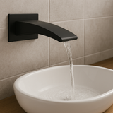 180mm Black Bath Spout