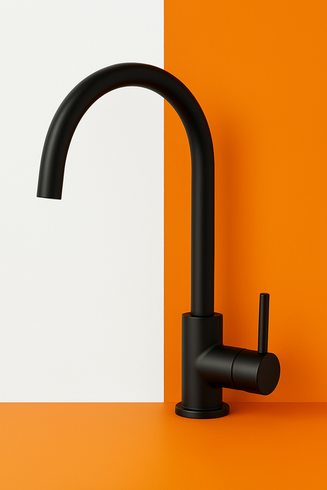 Black Round Kitchen Mixer