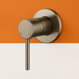 60mm Brushed Nickel Wall Mixer