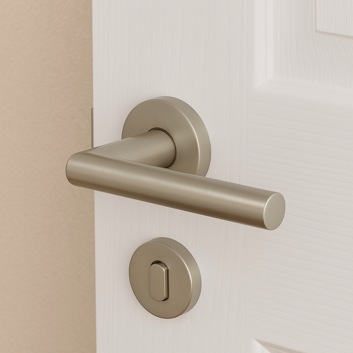 Brushed Nickel Door Handle