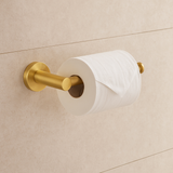 Brushed Gold Toilet Roll Holder
