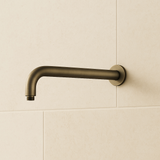 Antique Brass Wall Mounted Arm - 400mm