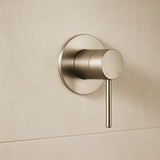 60mm Brushed Nickel Wall Mixer