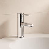 Chrome Round Basin Mixer