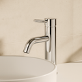 Chrome Round Basin Mixer