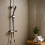 Chrome Round Shower Unit